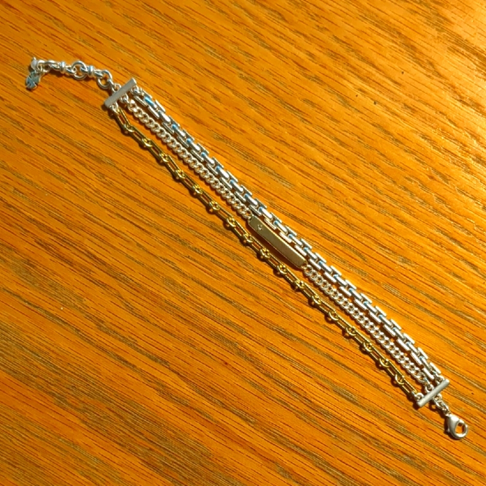Lucky Brand Triple Strand Bracelet